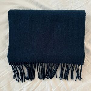 & other stories Turquoise slim wool scarf